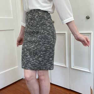 Ann Taylor Boucle Pencil Skirt 00P